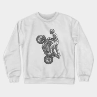 Stunt riding Crewneck Sweatshirt